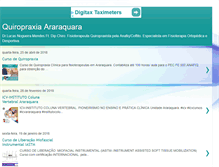 Tablet Screenshot of fisiolucasmendes.com.br